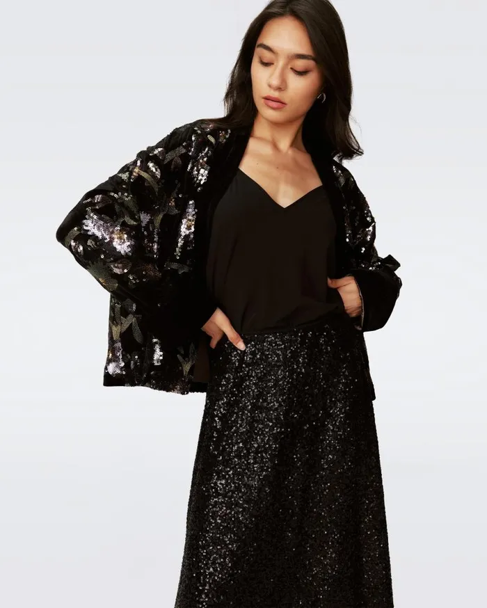 DVF Skirts Women Araminta Skirt Black