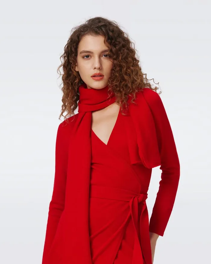DVF Sweaters and Knits Women Cleo WoolCashmere Scarf Akane