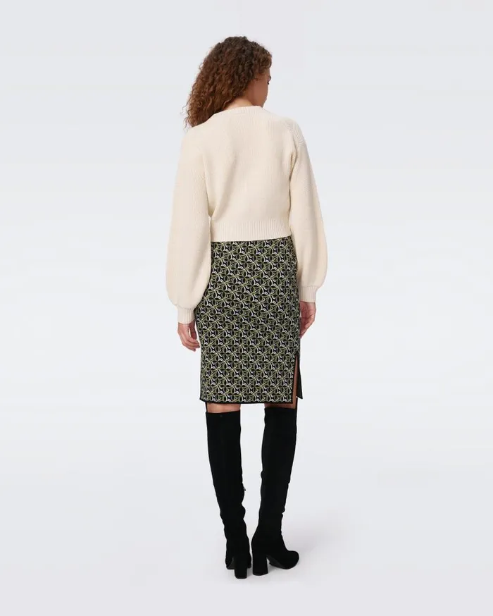 DVF Sweaters and Knits Women Leslie Cardigan Cream