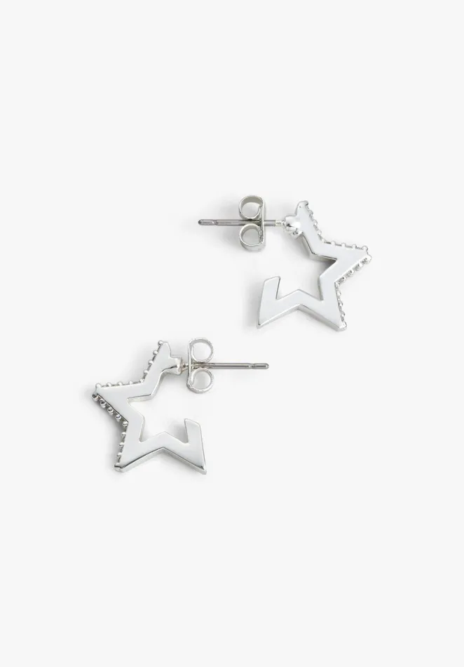 Earrings Women Hush Madeline Star Earrings Silver