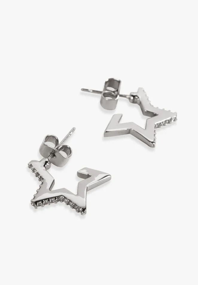 Earrings Women Hush Madeline Star Earrings Silver