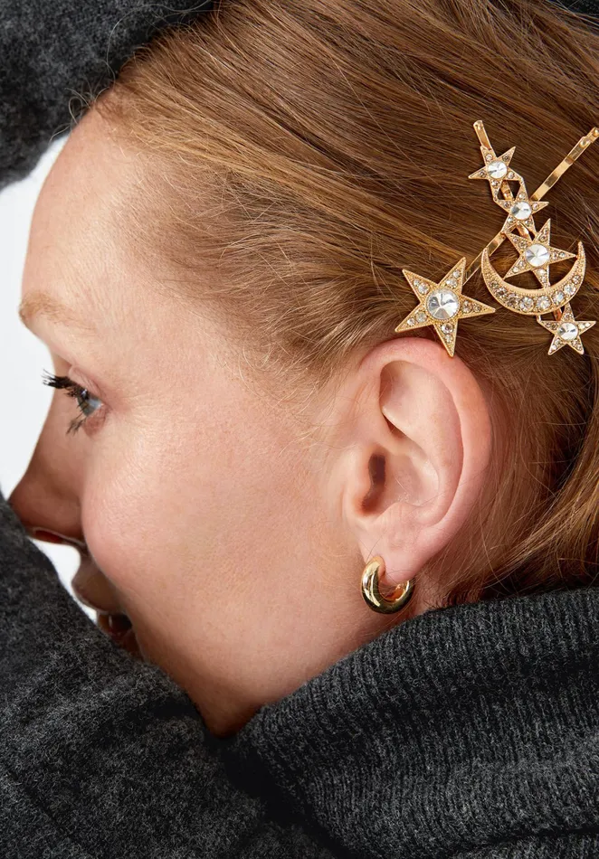 Earrings Women Hush Orleans Hoops Earrings Gold