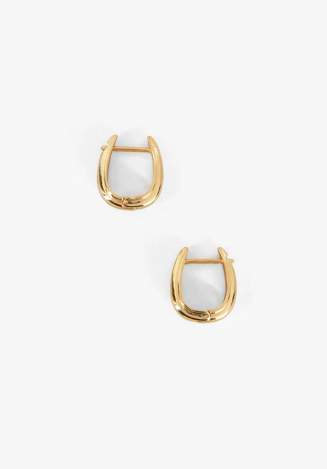 Earrings Women Hush Rhodes Hoop Earrings Gold