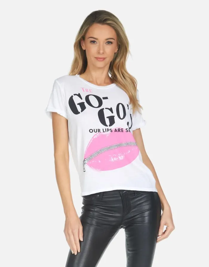 Edda The GoGo039s White Women Lauren Moshi Short Sleeve