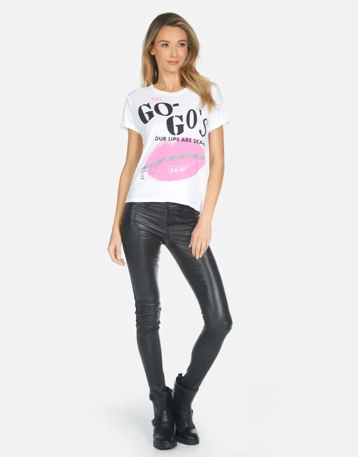 Edda The GoGo039s White Women Lauren Moshi Short Sleeve