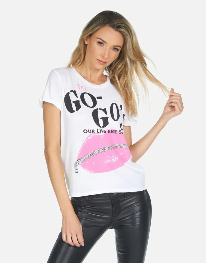 Edda The GoGo039s White Women Lauren Moshi Short Sleeve