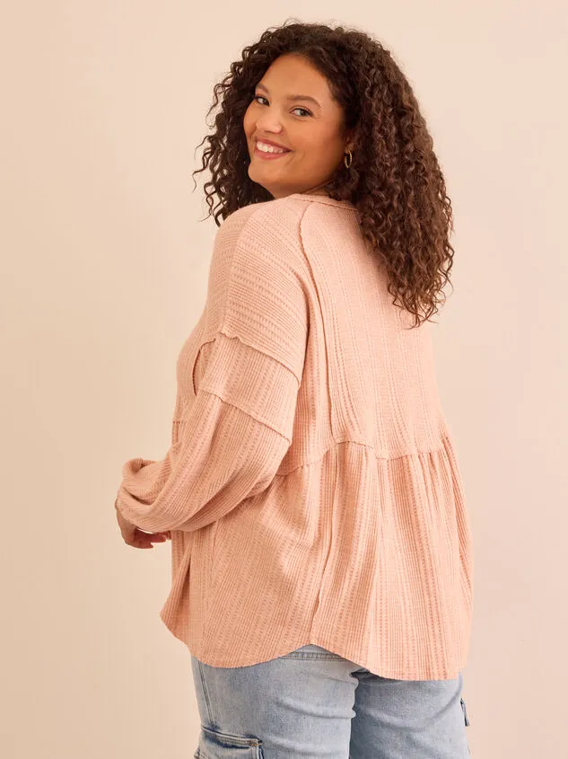 Eilish Babydoll Top Blush Women Altar039d State Tops Eilish Babydoll Top Blush Women Altar039d State Tops