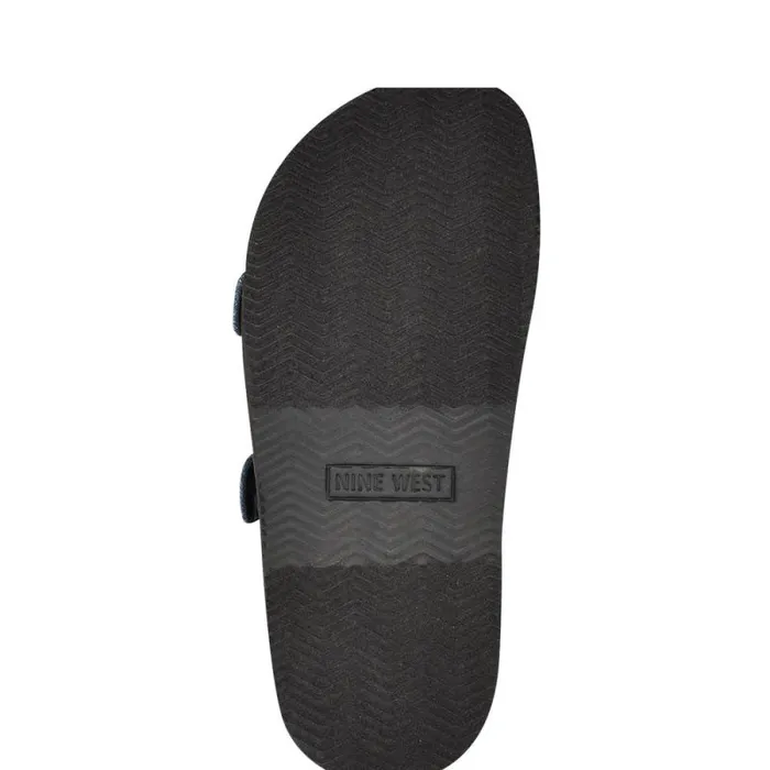 Eleny Buckle Slide Sandals Denim Women Nine West Sandals Eleny Buckle Slide Sandals Denim Women Nine West Sandals