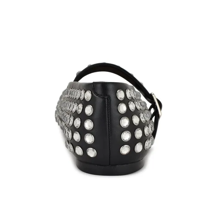 Emmil Mary Jane Flats Black Women Nine West Flats Emmil Mary Jane Flats Black Women Nine West Flats