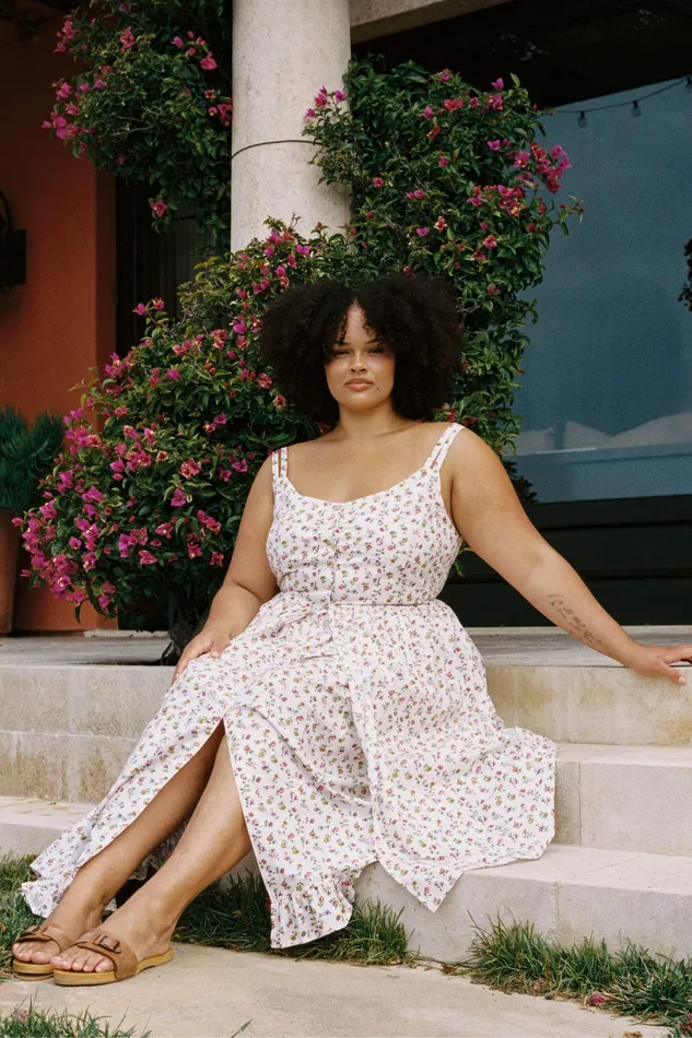 Extended Sizing The Nicks Dress Extended Cream Garden 8211 Christy Dawn Women Extended Sizing The Nicks Dress Extended Cream Garden 8211 Christy Dawn Women