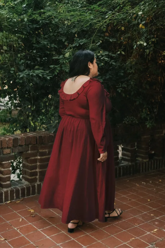 Extended Sizing Women Christy Dawn The Marion Dress Extended Red Dahlia Extended Sizing Women Christy Dawn The Marion Dress Extended Red Dahlia