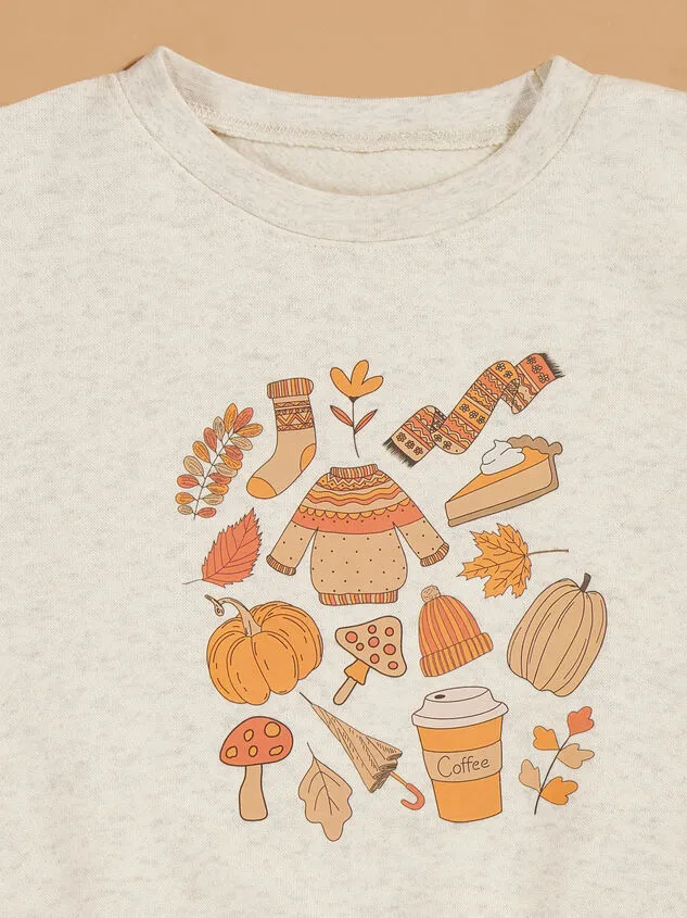 Fall Favs Graphic Crew White Girl Altar039d State Tops