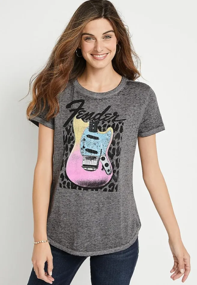 Fender Graphic Tee Women Maurices Tops