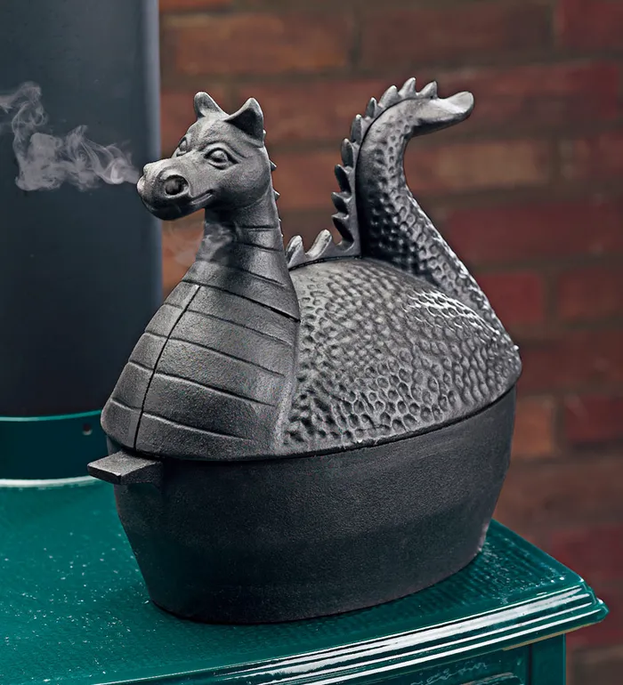 Fireplace and Hearth Dragon Woodstove Steamer In Cast Iron 8211 Black Plow and Hearth Wood Stove Accessories Fireplace and Hearth Dragon Woodstove Steamer In Cast Iron 8211 Black Plow and Hearth Wood Stove Accessories