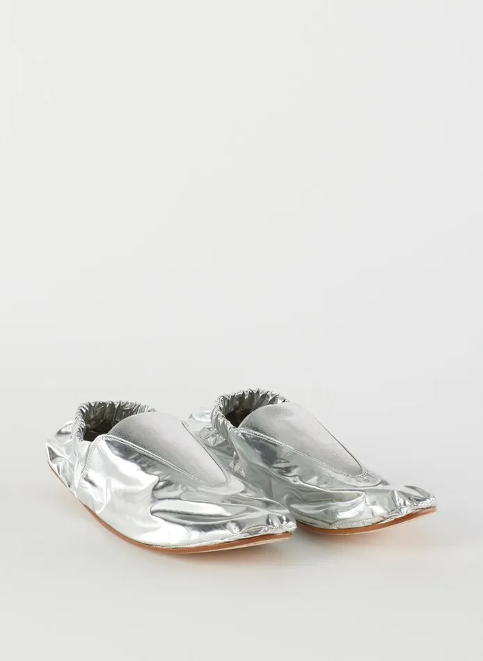Flats Women Tibi Metallic Mikhail Flat