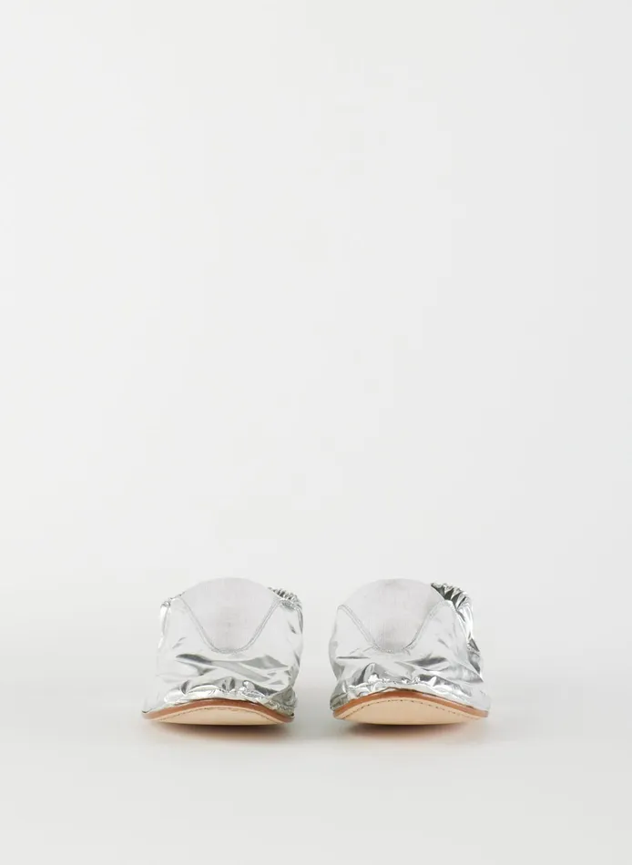Flats Women Tibi Metallic Mikhail Flat