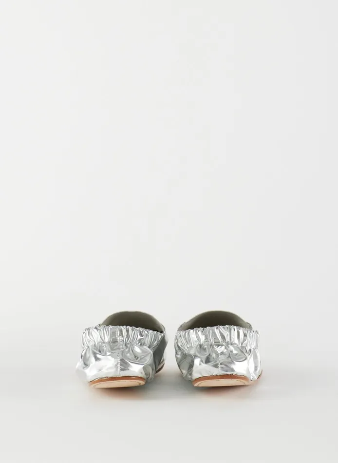 Flats Women Tibi Metallic Mikhail Flat