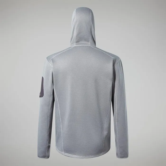 Fleece Men Berghaus Pravitale MTN 20 Hooded Jacket 8211 GreyLight Grey