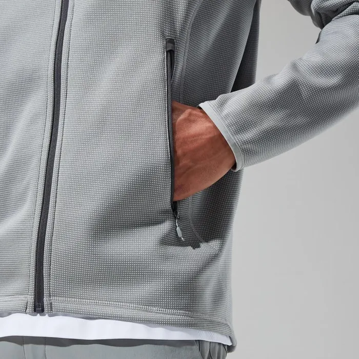 Fleece Men Berghaus Pravitale MTN 20 Hooded Jacket 8211 GreyLight Grey
