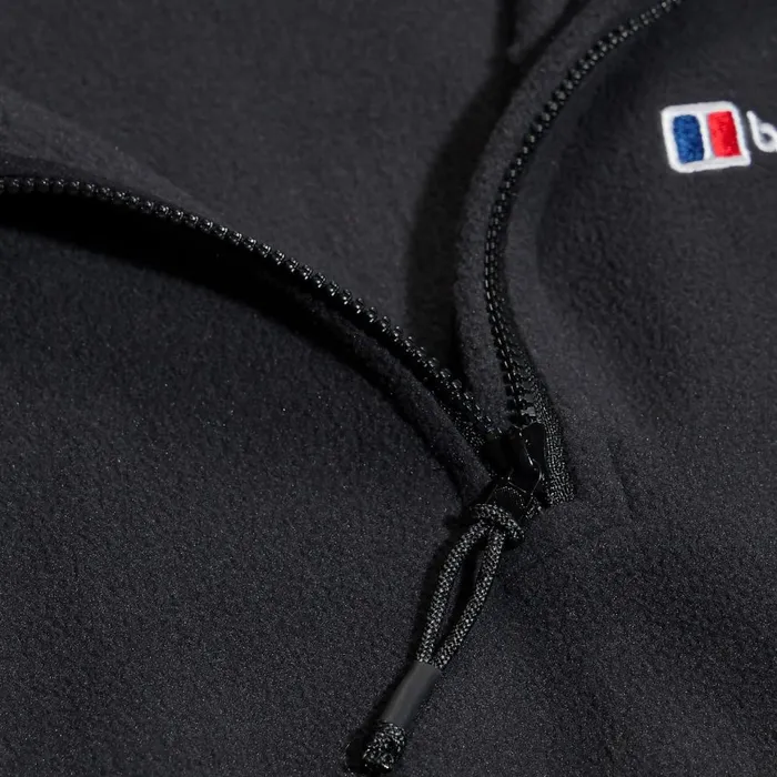 Fleece Women Berghaus Urban Prism Crop Half Zip 8211 Black