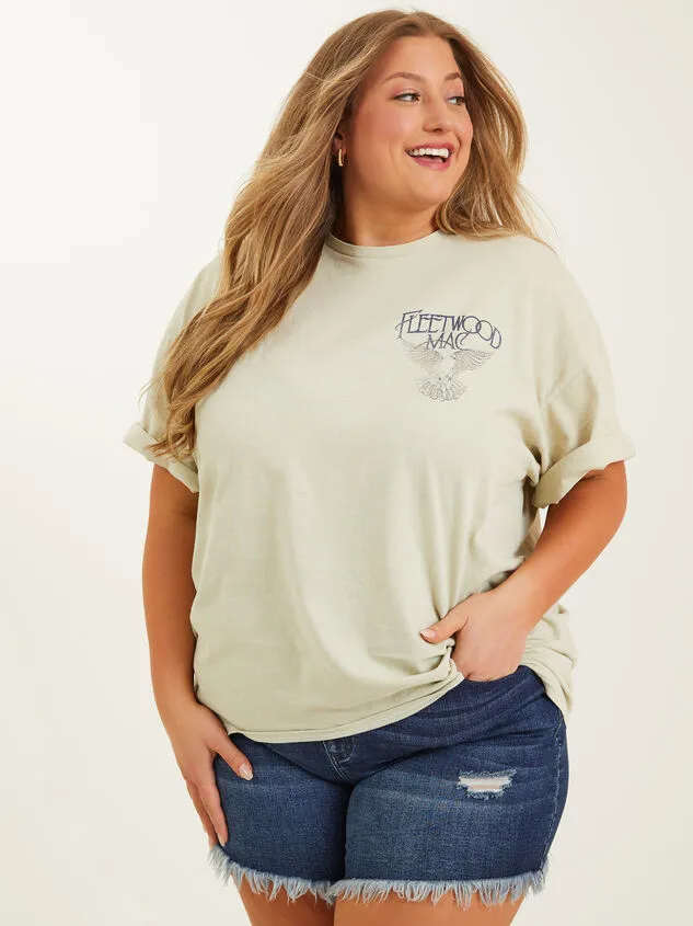 Fleetwood Mac Graphic Tee Sand Women Altar039d State Tops
