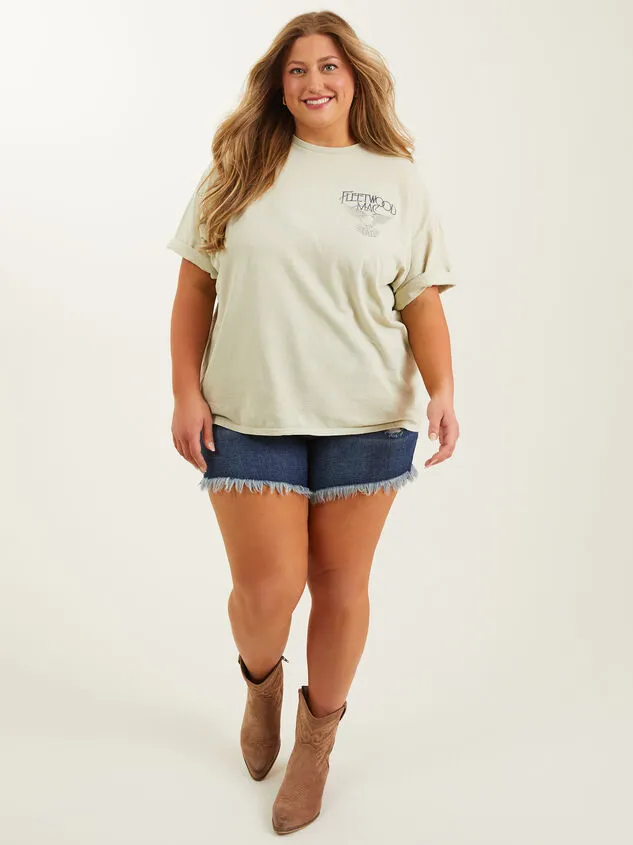 Fleetwood Mac Graphic Tee Sand Women Altar039d State Tops
