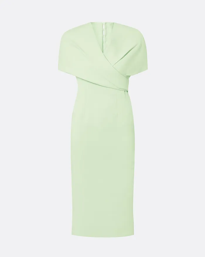 Flora Aloe Midi Dress Aloe Women Icons Safiyaa