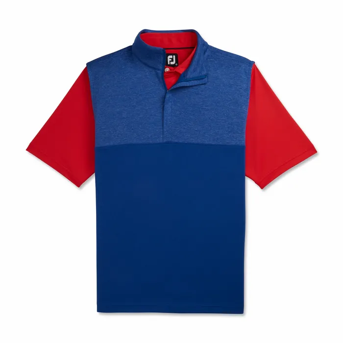 FootJoy Base MidLayers Men Heather Yoke HalfZip Vest