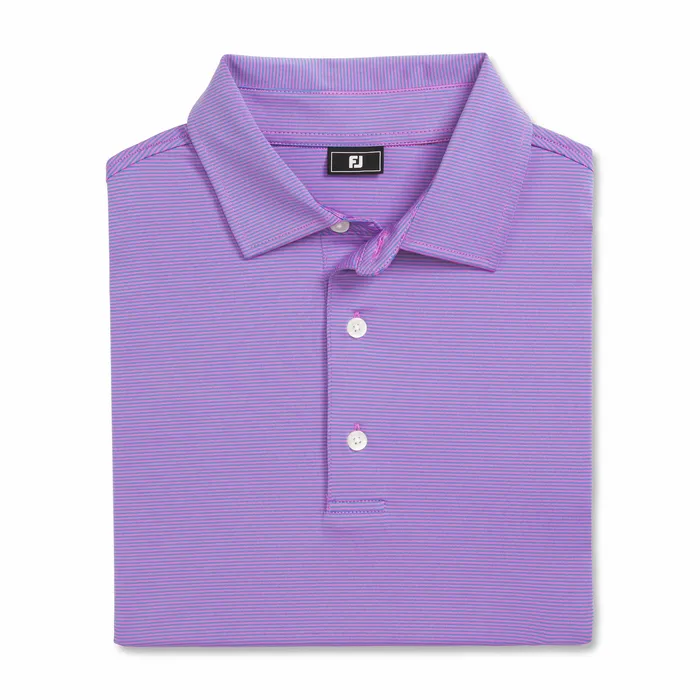 FootJoy MicroFeeder Stripe Lisle Men Shirts