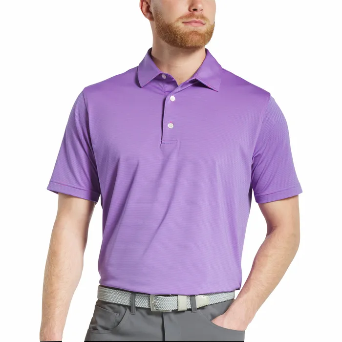 FootJoy MicroFeeder Stripe Lisle Men Shirts