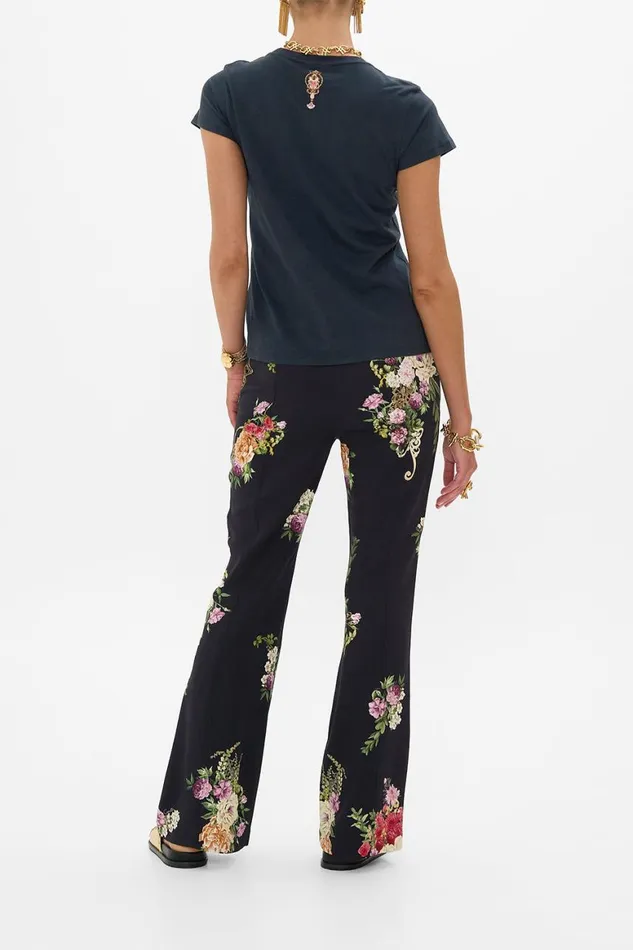 FULL LENGTH FLARED PANT ADORNED IN ALEXANDRIA Adorned In Alexandria Womens Camilla Pants FULL LENGTH FLARED PANT ADORNED IN ALEXANDRIA Adorned In Alexandria Womens Camilla Pants