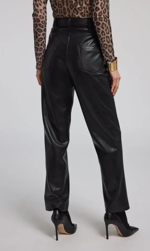 Generation Love Clothing Pants EMMETT VEGAN LEATHER PANT Black 8211 Women