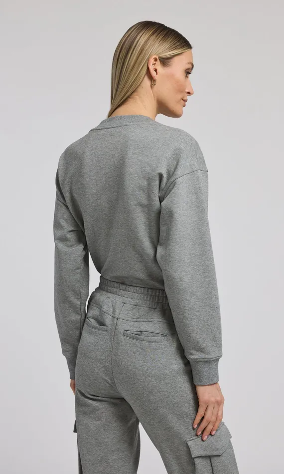 Generation Love Clothing Sweaters and Sweatshirts Cambria Sweatshirt Heather Grey 8211 Women