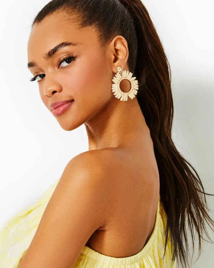 Gifts For Mom Home and GiftsWomen Lilly Pulitzer Bay Dreaming Earrings Natural