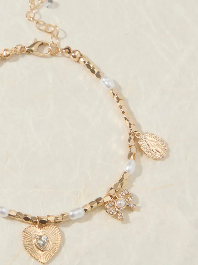 Gold Charm Adjustable Bracelet Gold Women Altar039d State Bracelets