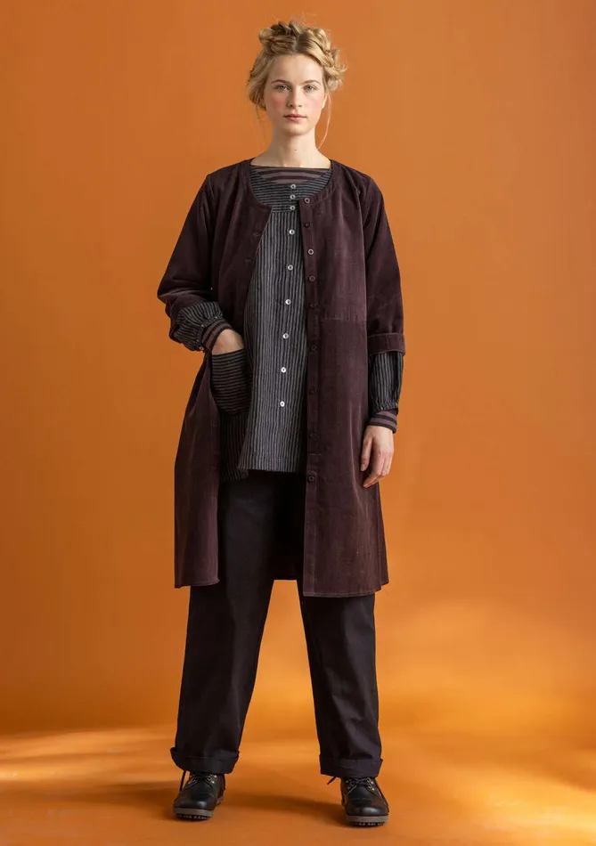 Gudrun Sjdn Corduroy Dress In Organic Cotton Women Dresses