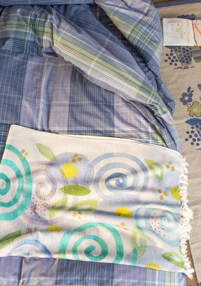 Gudrun Sjdn Cumulus Throw In Organic Cotton Women Bedroom