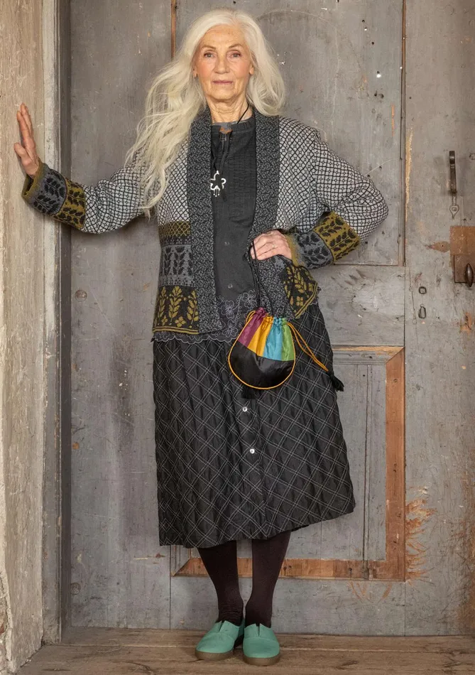 Gudrun Sjdn Edda Cardigan In A Recycled Wool Blend Women Cardigans