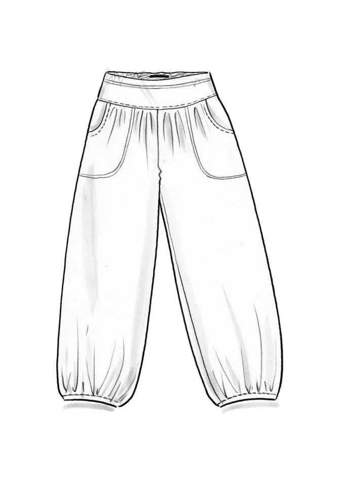 Gudrun Sjdn Jersey Pants In Organic Cotton Women Pants
