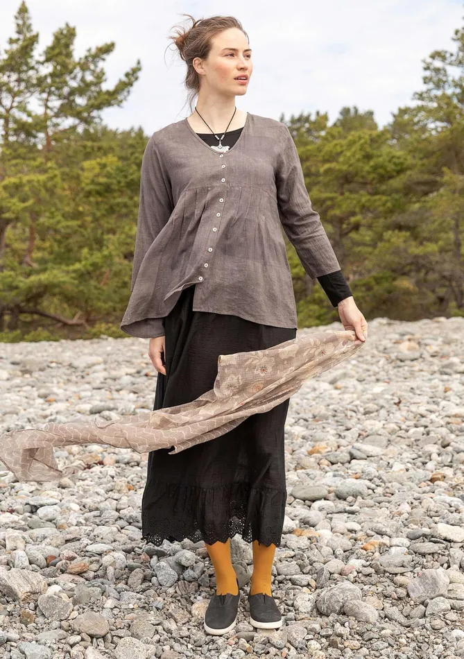 Gudrun Sjdn Samira Blouse In Organic Cotton Women Blouses