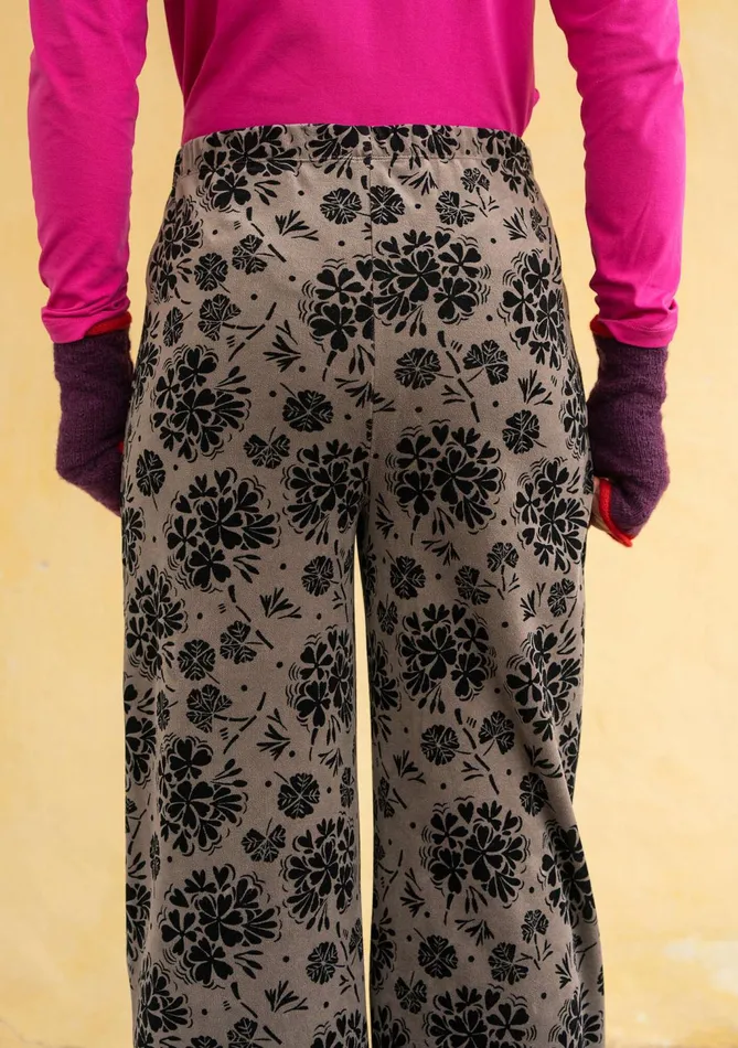 Gudrun Sjdn Selma Velour Pants In Organic Cotton Women Pants