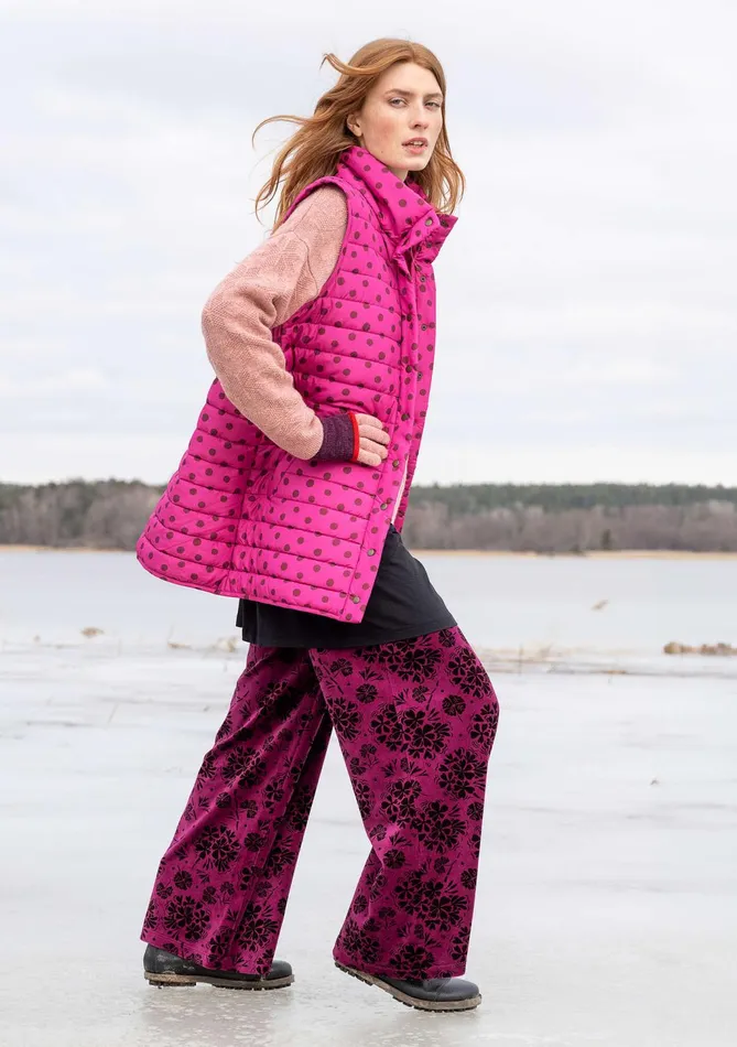 Gudrun Sjdn Susan Vest In Recycled Polyester Women Waistcoats