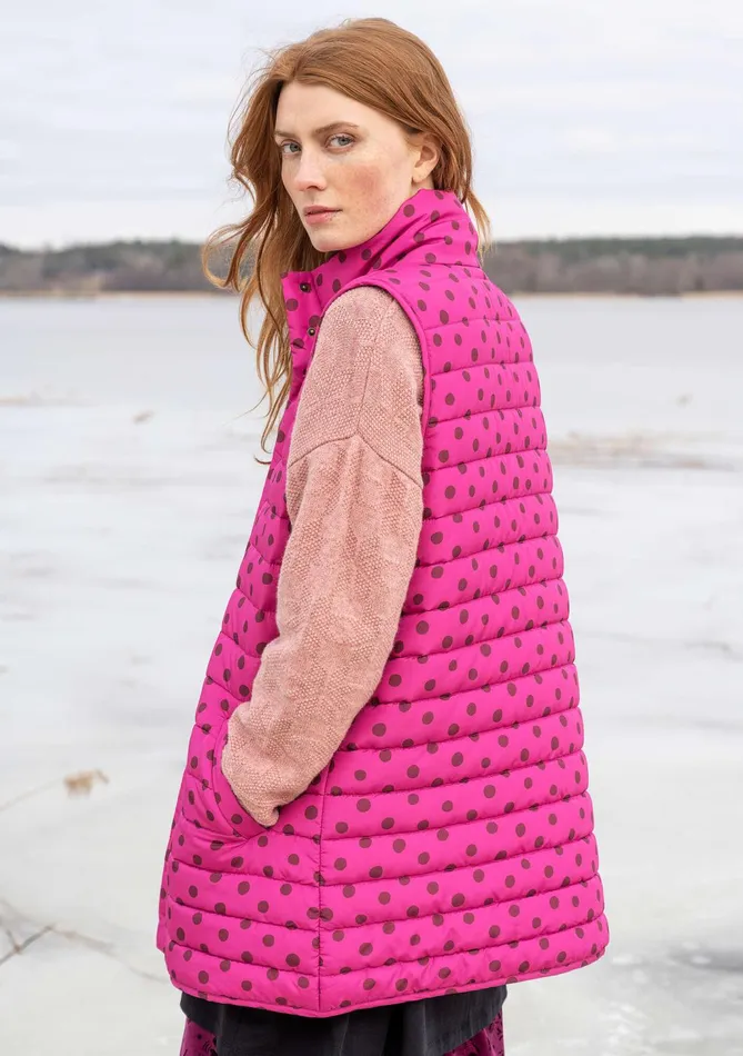 Gudrun Sjdn Susan Vest In Recycled Polyester Women Waistcoats