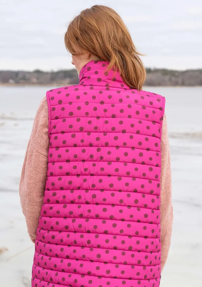 Gudrun Sjdn Susan Vest In Recycled Polyester Women Waistcoats