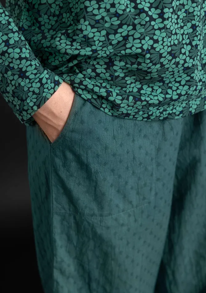Gudrun Sjdn Woven Pants In Organic Cotton Dobby1 Women Pants