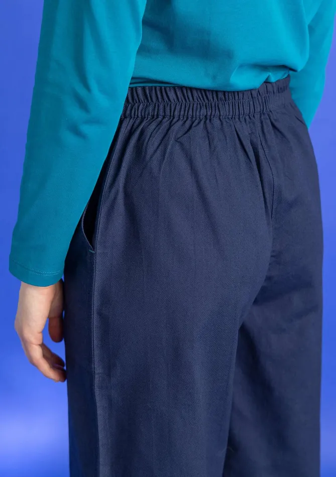 Gudrun Sjdn Woven Twill Pants In Organic Cotton Women Pants