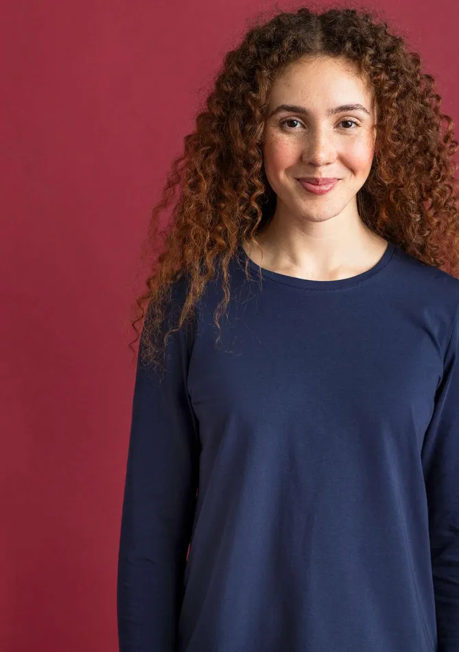 Gudrun Sjdn Ylva Jersey Top In Organic Cotton Women Tops and Shirts