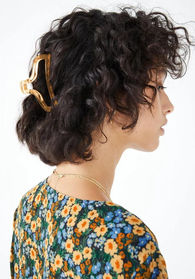 Hair Accessories Women Hush Ulani Hair Claw Clear Yellow