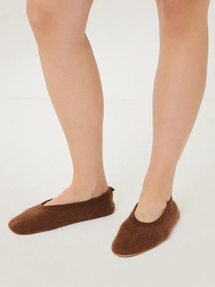 Halo Cashmere Slipper Ginger Women Jigsaw Knitwear and Cashmere