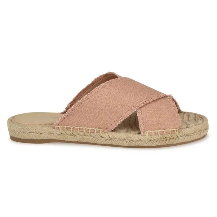 Hamden Flat Casual Sandals Light Pink Women Nine West Sandals